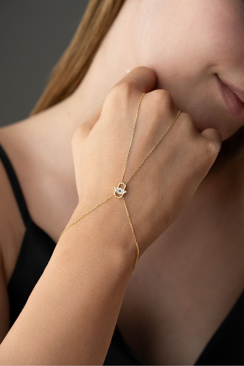 925 Ayar Gümüş Fatma'nın Eli Şahmeran