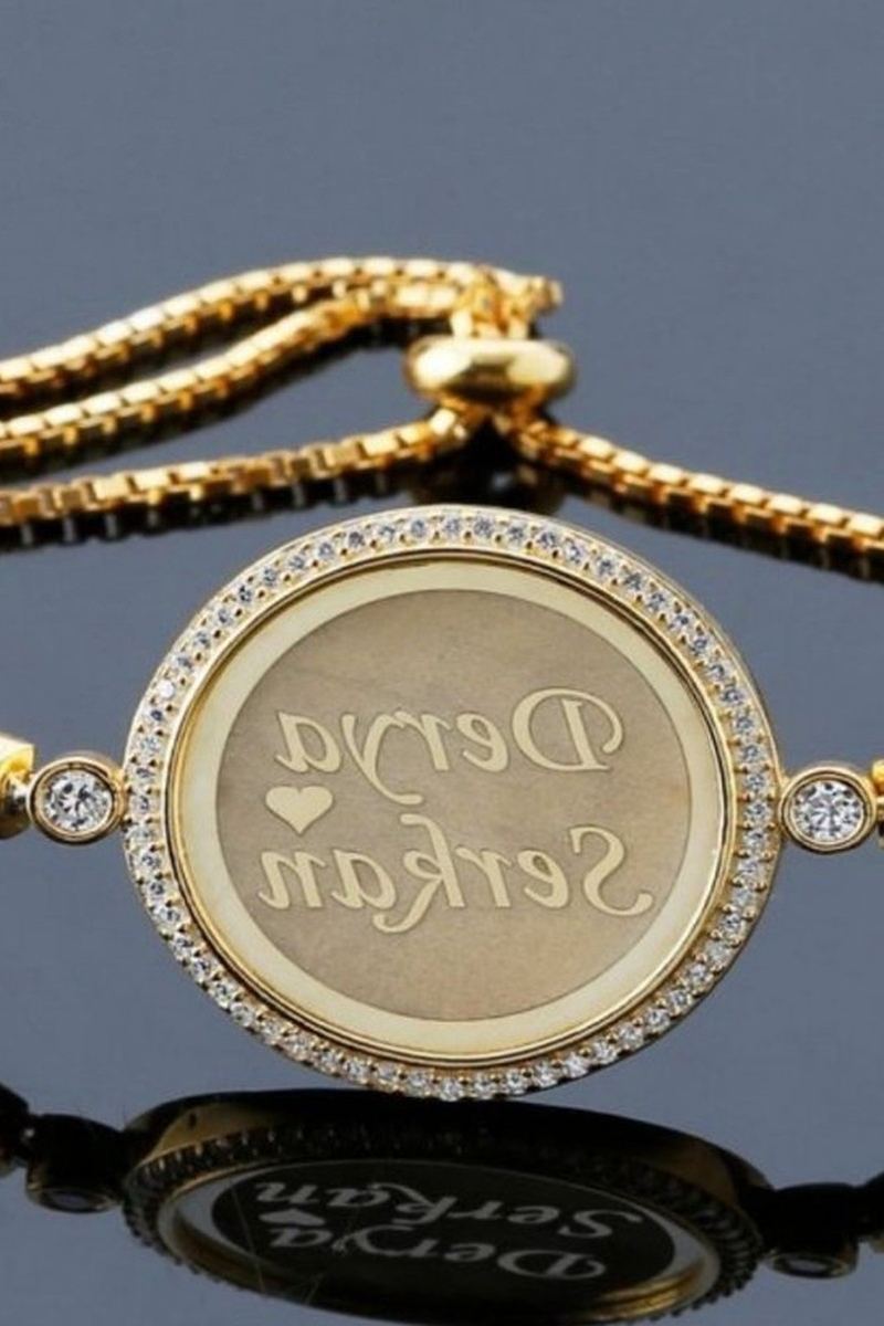 925 Ayar Gümüş İsimli Mira Bileklik görsel 2